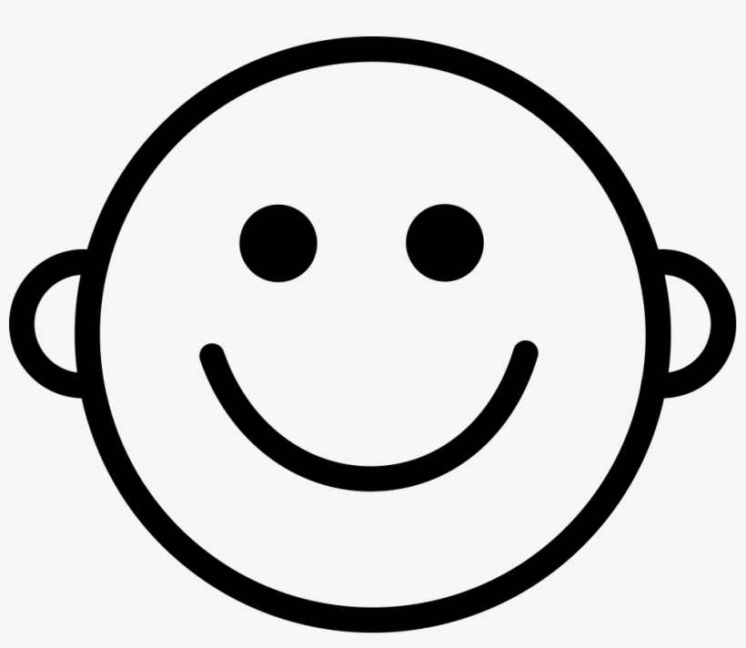 Smiling Face - - Icone Bebe, transparent png #3925678