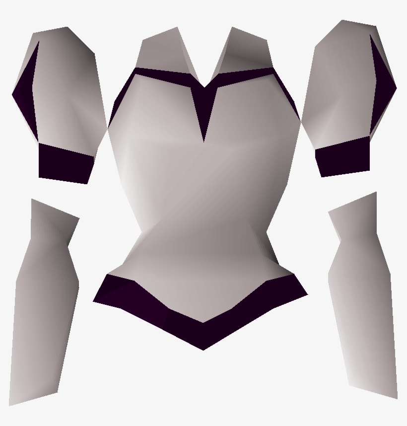 White Elegant Blouse Detail - White Elegant Osrs, transparent png #3925828