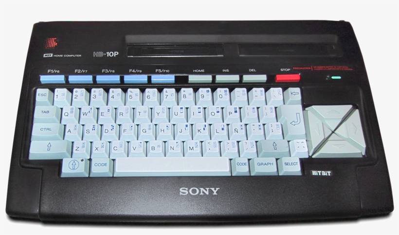 Sony Hitbit Hb-10p - Msx Computer, transparent png #3926200