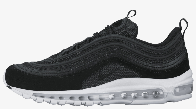 Nike Air Max 97 Black / Black / White - Adizero Boston 7 Test, transparent png #3926394