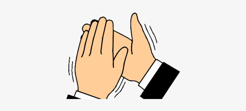 Clap Cliparts - Clapping Hands Gif Transparent, transparent png #3926396