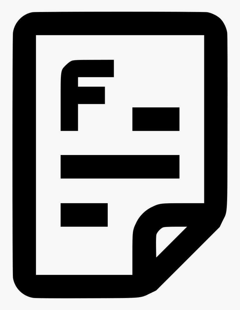 Paper Grade F - F Grade Icon Png, transparent png #3927177