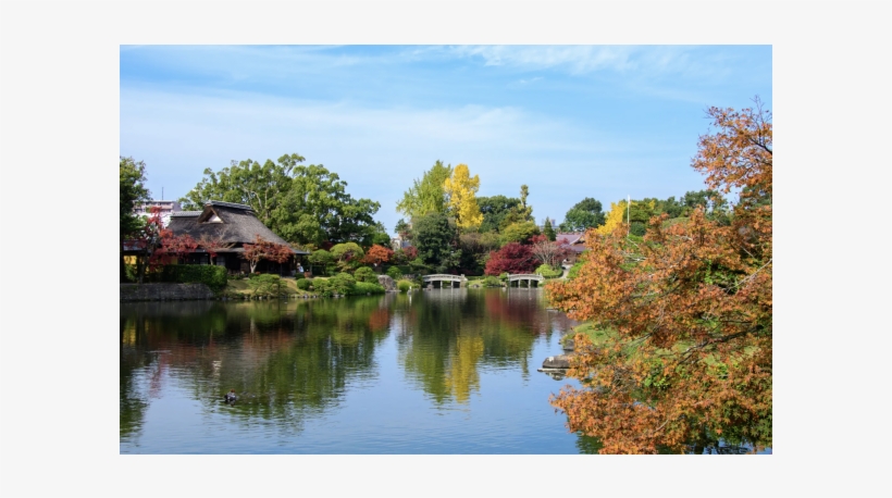 1d Mount Fuji And Kawaguchi Lake - Suizen-ji Jōju-en, transparent png #3927414