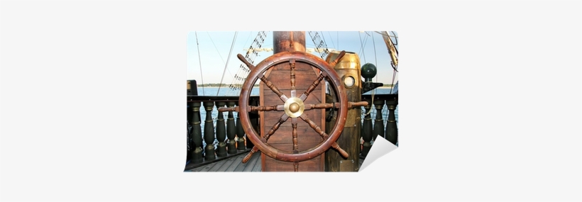 Wallmonkeys Wall Decals Wallmonkeys Old Ship Steering, transparent png #3927658