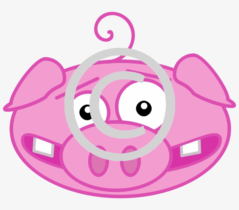 Head Of A Pig - Pig Clipart, transparent png #3927978