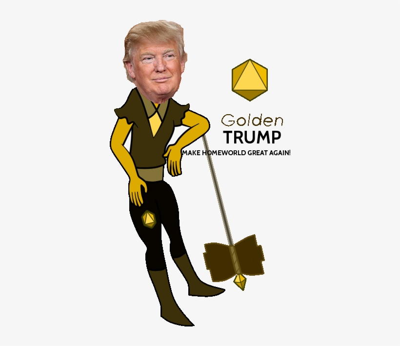 Golden Trump - Golden Beryl Steven Universe, transparent png #3928003