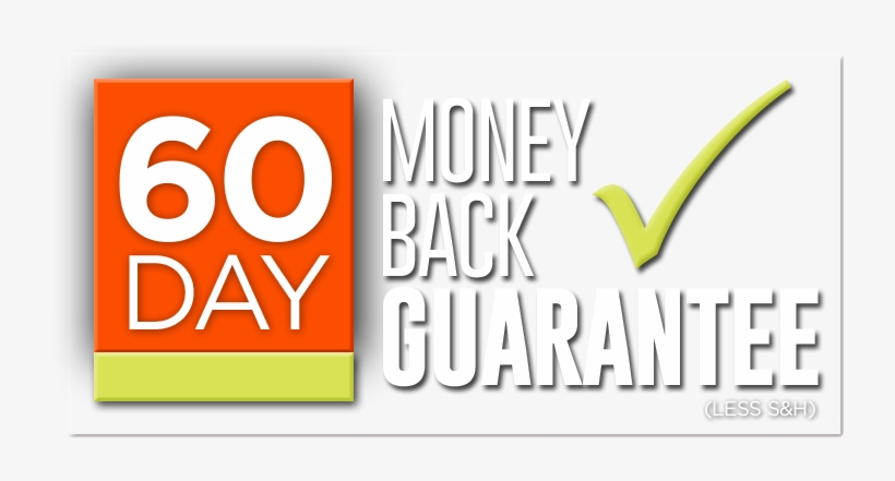 60 Day Money Back Guarantee - 90 Days Money Back Guarantee, transparent png #3928125