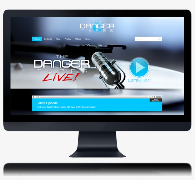 The Danger Tapes - Computer Monitor, transparent png #3928271