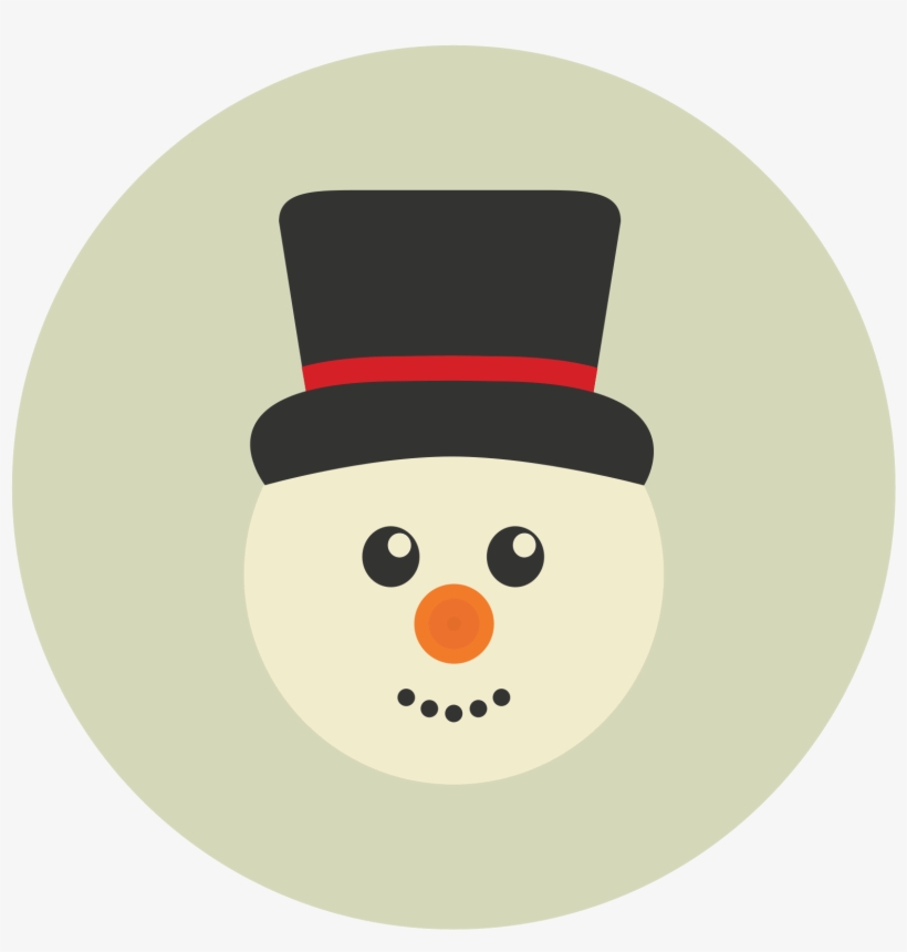 This Icon Has A Lot Of Circular Shapes - The Snowman, transparent png #3928428