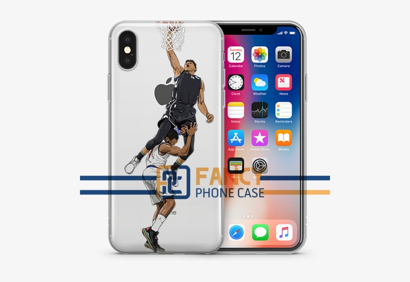 Greek Dunk Basketball Iphone Case - Tech21 Pure Clear Bulletshield Case For Iphone X -, transparent png #3928479