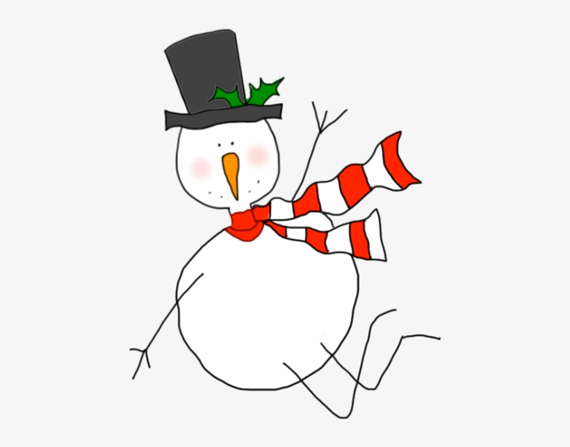 Yippe Skippe Snowman - Cartoon, transparent png #3928707