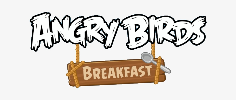 Angry Birds Breakfast 2 Logo - Angry Birds Go Logo, transparent png #3929216