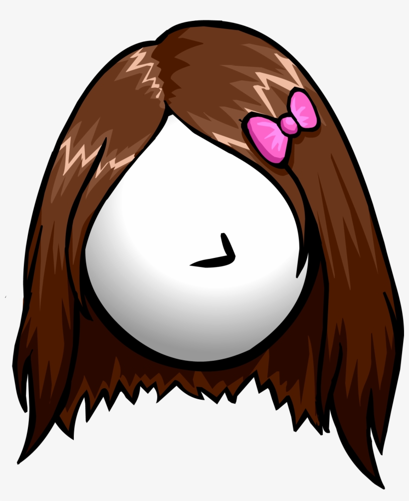 Red Hair Clipart Club Penguin - Club Penguin Flutterby, transparent png #3929217