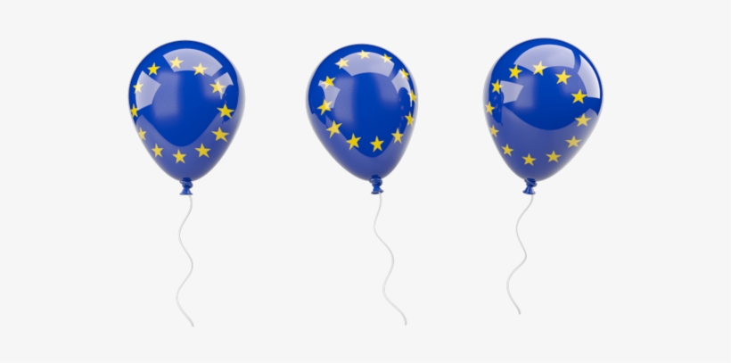 Illustration Of Flag Of European Union - Trinidad And Tobago Balloon, transparent png #3929218