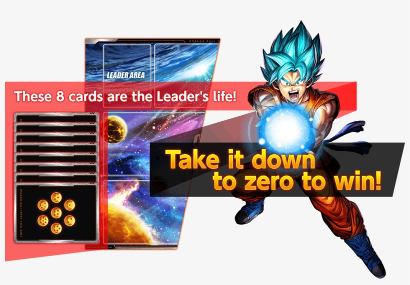 Take It Down To Zero To Win - Dragon Ball Z The Awakening Super Tcg Starter, transparent png #3929830