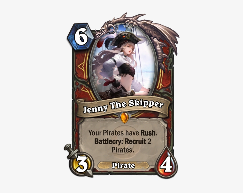 I Swear, Pirates Are Following Her Not Because Of The - Flobbidinous Floop Hearthstone, transparent png #3929833