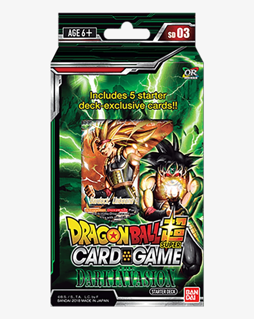 Dragon Ball Dark Invasion Starter, transparent png #3930322