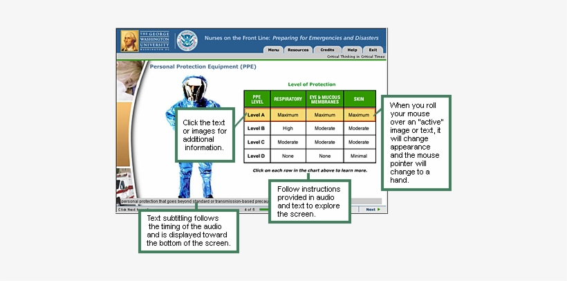 Follow Instructions Provided In Audio And Text To Explore - Fema, transparent png #3930449