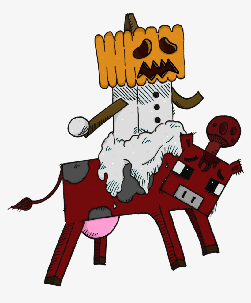 Snow Golem Mascot - Minecraft, transparent png #3930584