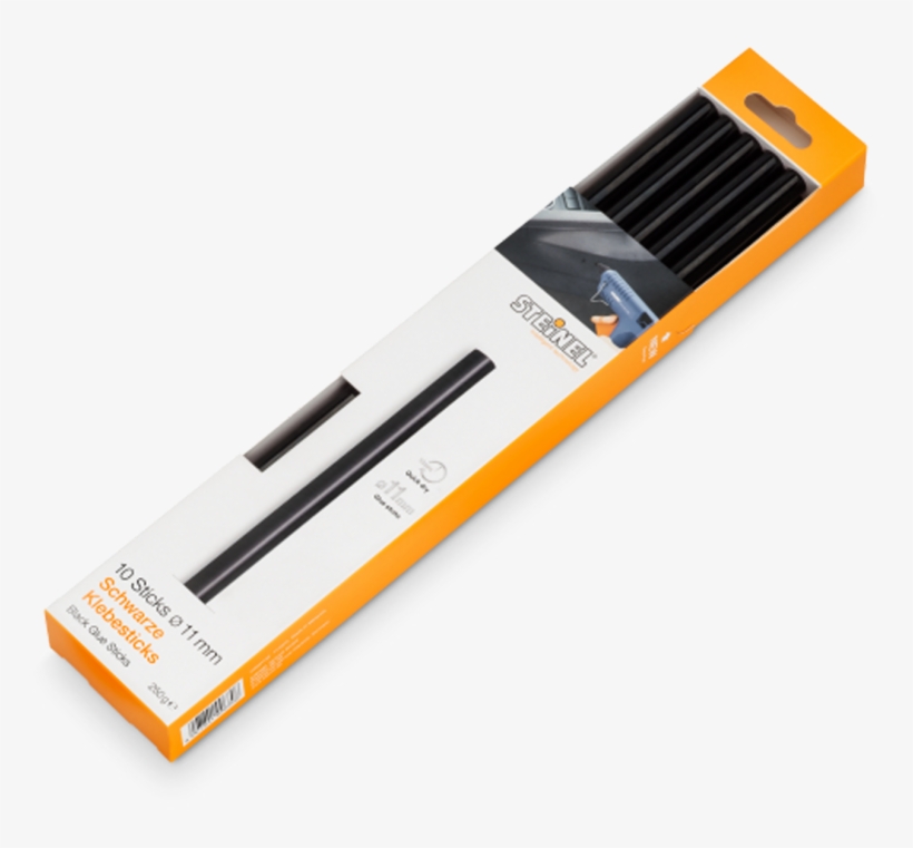 Glue Sticks Ø 11 Mm Black - 10 Pc(s)hot Glue Sticks11 Mm N/a Black Steinel 006792, transparent png #3930917