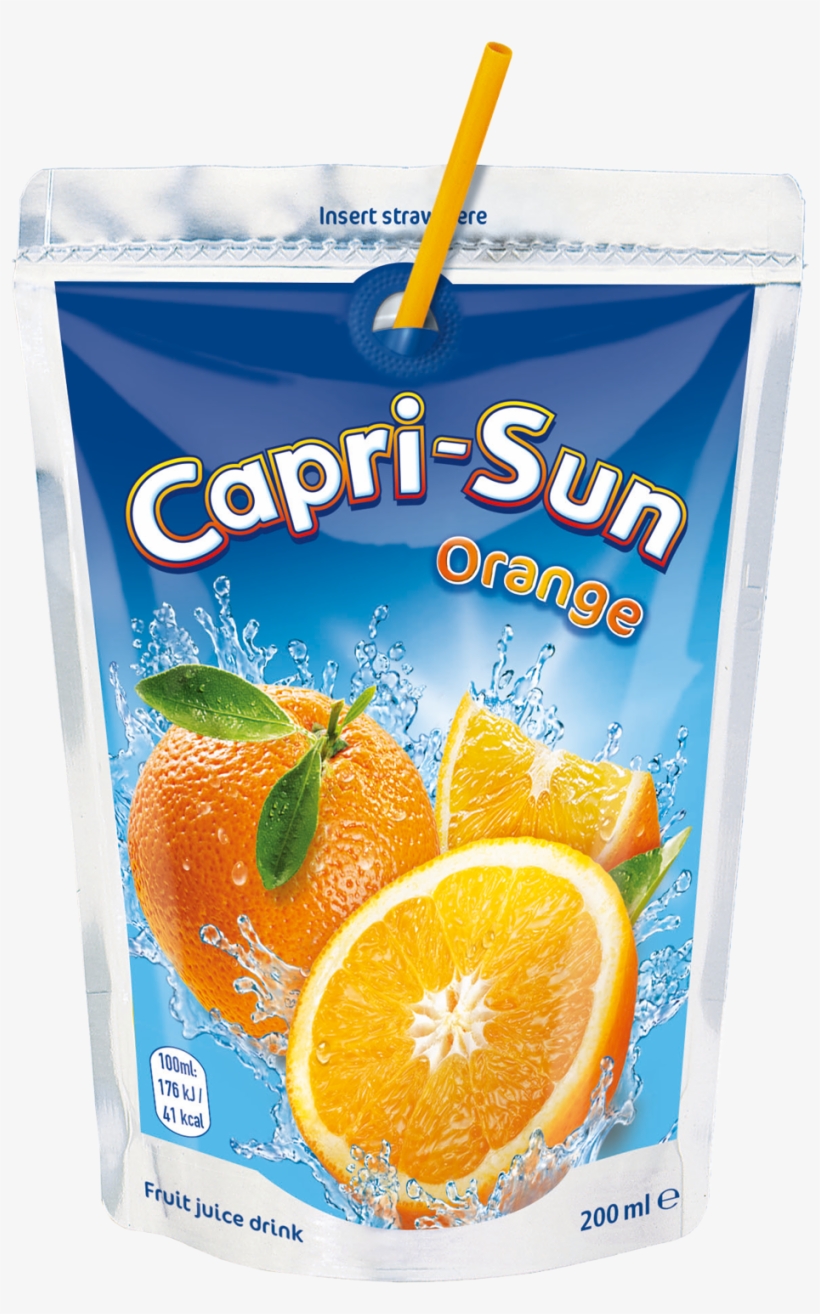 Capri Sun Blackcurrant 200ml, transparent png #3930944