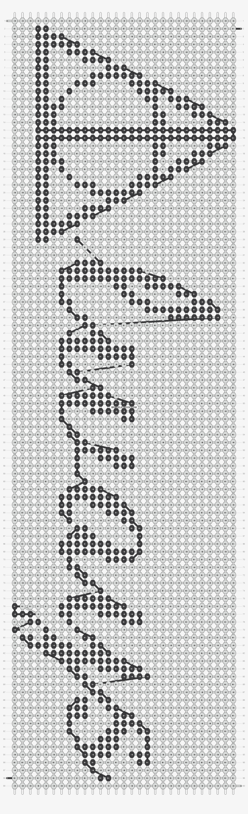 Alpha Pattern - Graficos De Ponto Cruz Harry Potter, transparent png #3931440