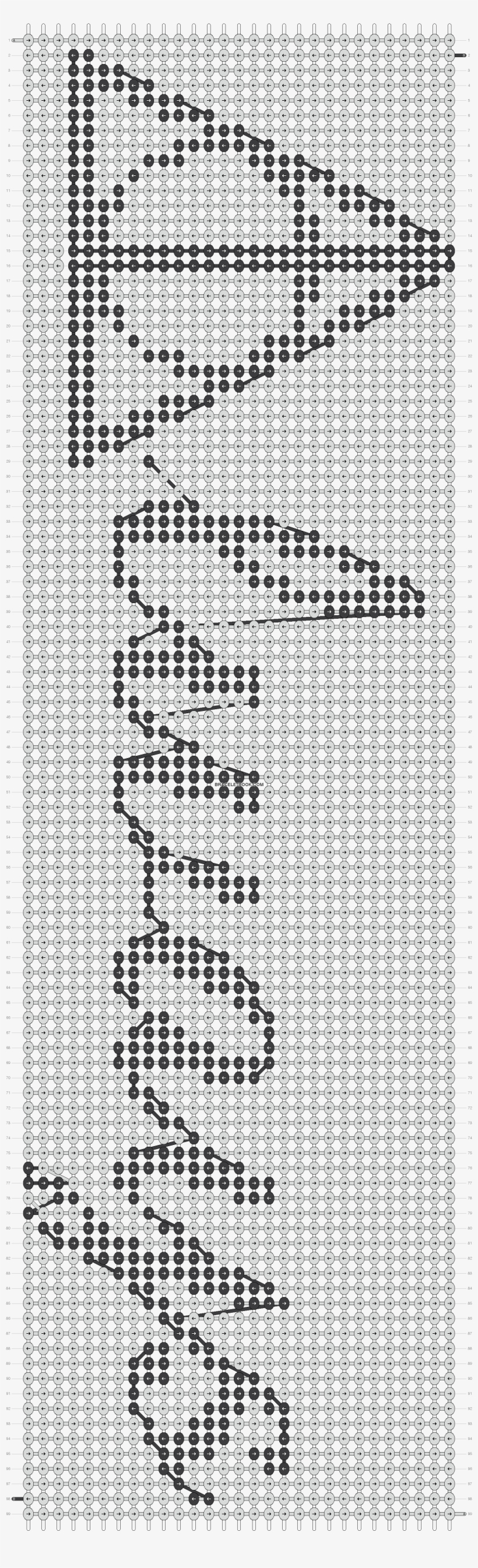 Harry Potter Em Ponto Cruz Alpha Pattern - Graficos De Ponto Cruz Harry Potter - Free Transparent