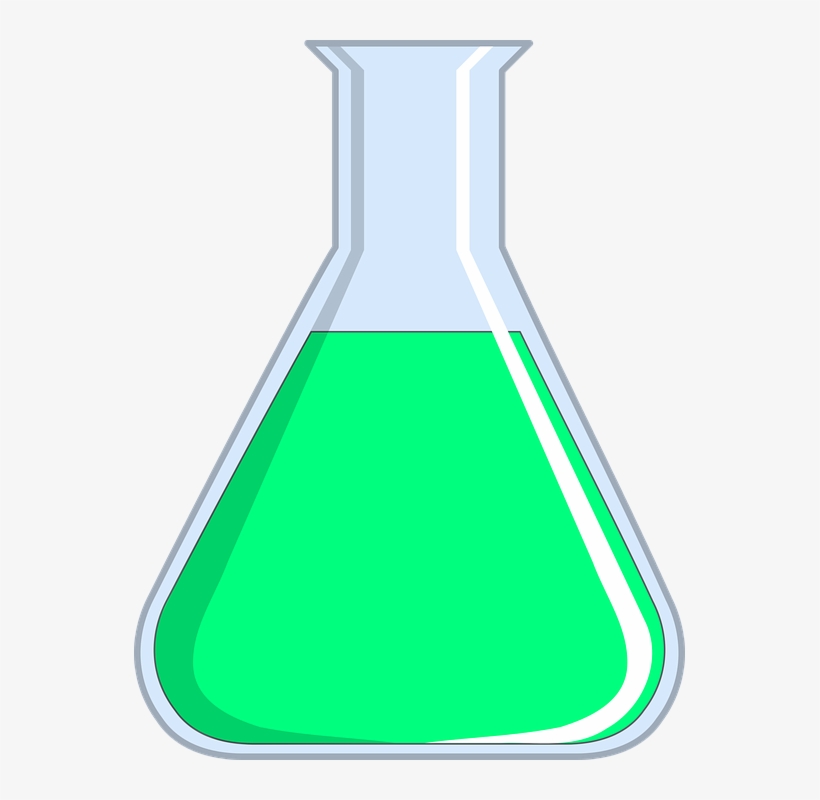 Chemistry, Flask, Glass, Test, Science, Experiment, - Chemistry Clip Art, transparent png #3931570