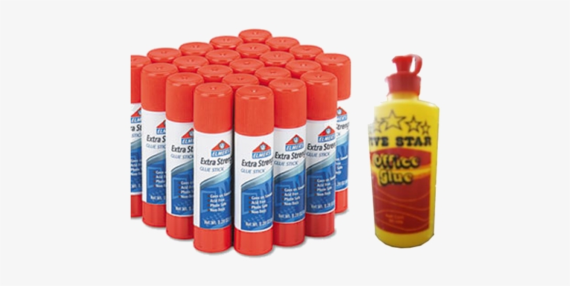 Office Glue - Plastic Bottle, transparent png #3931591