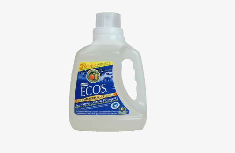 Earth Friendly Ecos 2x Concentrated Laundry Detergent - Earth Friendly Products Ecos 2x Liquid Laundry Detergent,, transparent png #3931807
