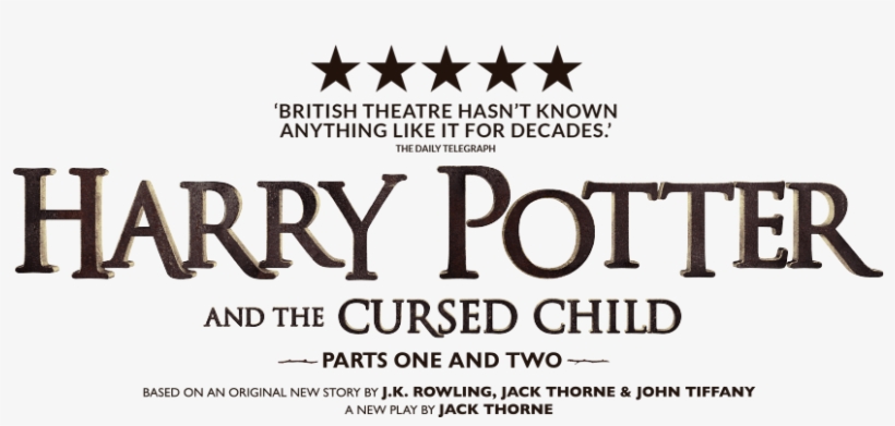 Harry Potter Cursed Child Tickets, transparent png #3931959