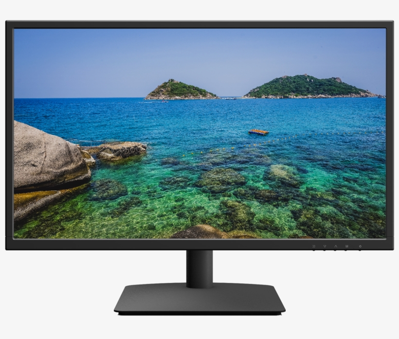 Pll2450mw Front - Planar Pll2450mw - 24" Led Monitor - Fullhd, transparent png #3931962