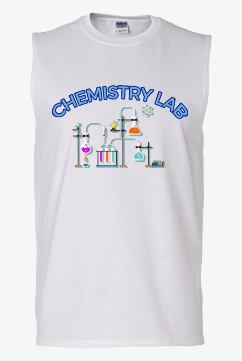 Chemistry Lab Men 039 S Ultra Cotton Sleeveless - E-graphic Design Inc Cool Laboratory Wall Decal - Kids, transparent png #3931985