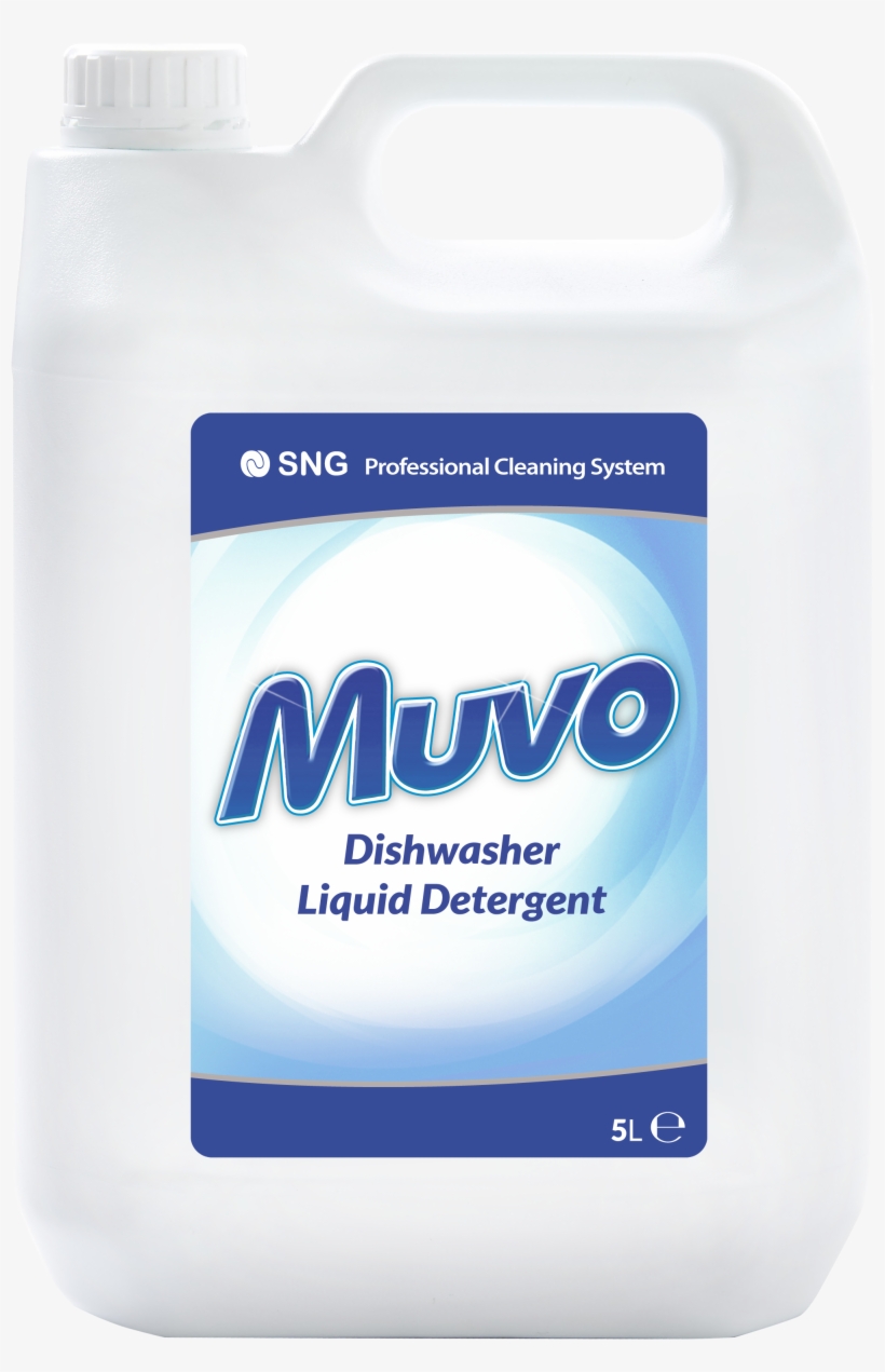 Muvo (5 Litre) Professional Dishwasher Cleaning Liquid, transparent png #3932139