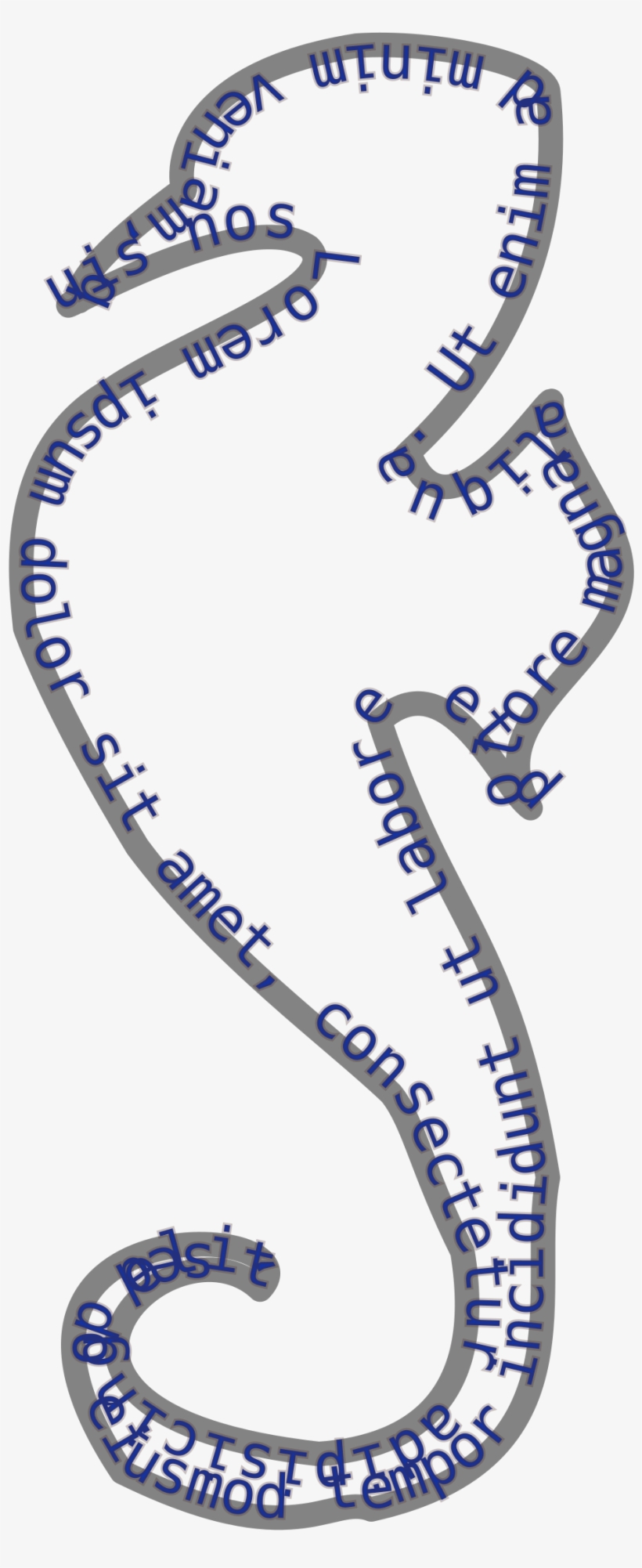 This Free Icons Png Design Of Lineart Animation Sea, transparent png #3932177