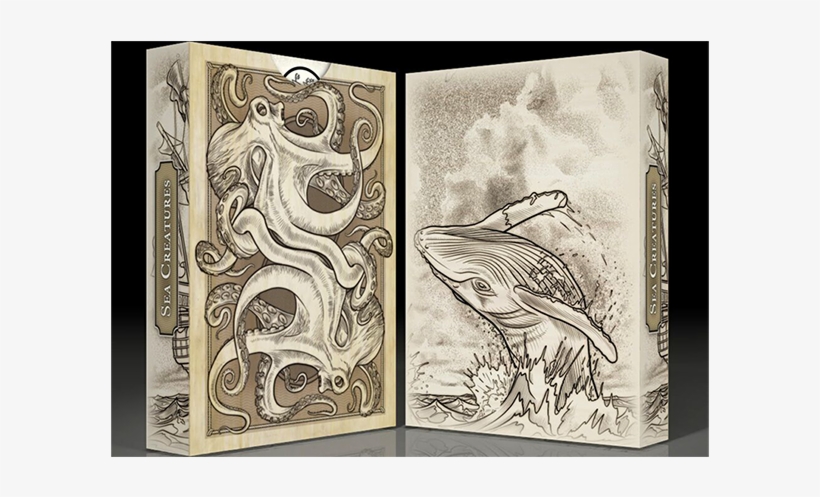 Sea Creatures Deck - Brain Vessel Cargo Sea Creature Deck Playing Cards, transparent png #3932205