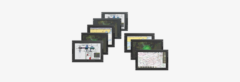 Rugged Lcd Monitor 50's Series - Liquid-crystal Display, transparent png #3932243