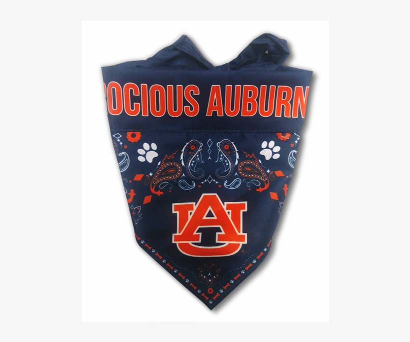 Navy Auburn "furocious Auburn Fan" Double Sided Pet - Auburn Dog Cheerleader Dress, transparent png #3932452