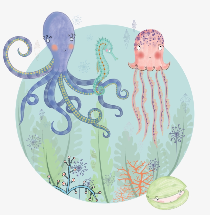 Sea Creatures, transparent png #3932753