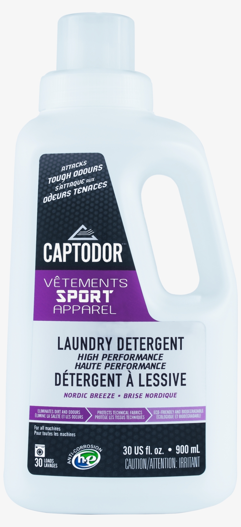 Laundry Detergent For Sport Apparel - Captodor Captodor Laundry Detergent, transparent png #3933030