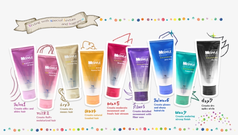 Styling With Special Texture And Fragrance - Meuvle, transparent png #3933267