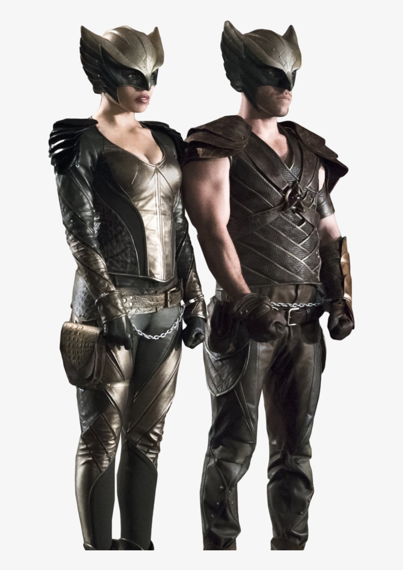 Hawkman And Hawkgirl - Hawkman And Hawkgirl Transparent, transparent png #3933361