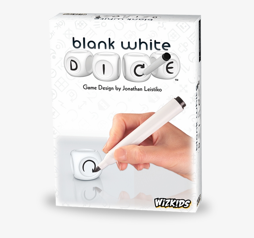 Gallery - Blank White Dice Game, transparent png #3933521