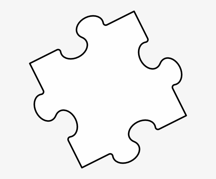 Blank Puzzle Pieces, Puzzle Piece Crafts, Autism Puzzle - Class Puzzle Piece Template Printable, transparent png #3934256