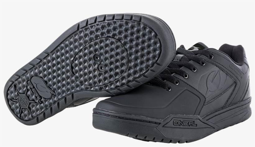 Pinned Spd Shoe - O Neal Pinned Pedal Shoes Black, transparent png #3934336