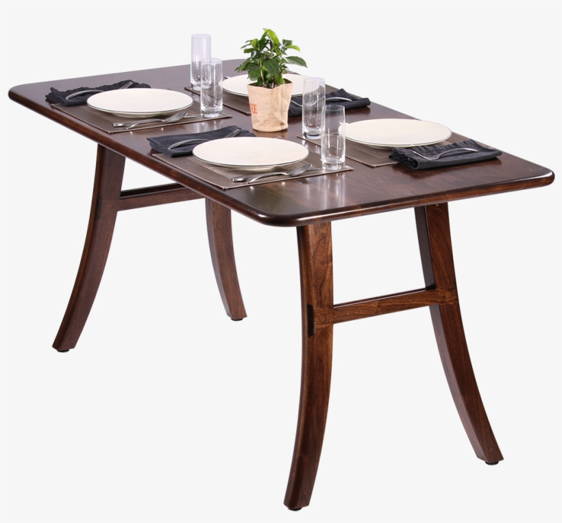 Loft Dining Table, Black Walnut - Dining Room, transparent png #3934628