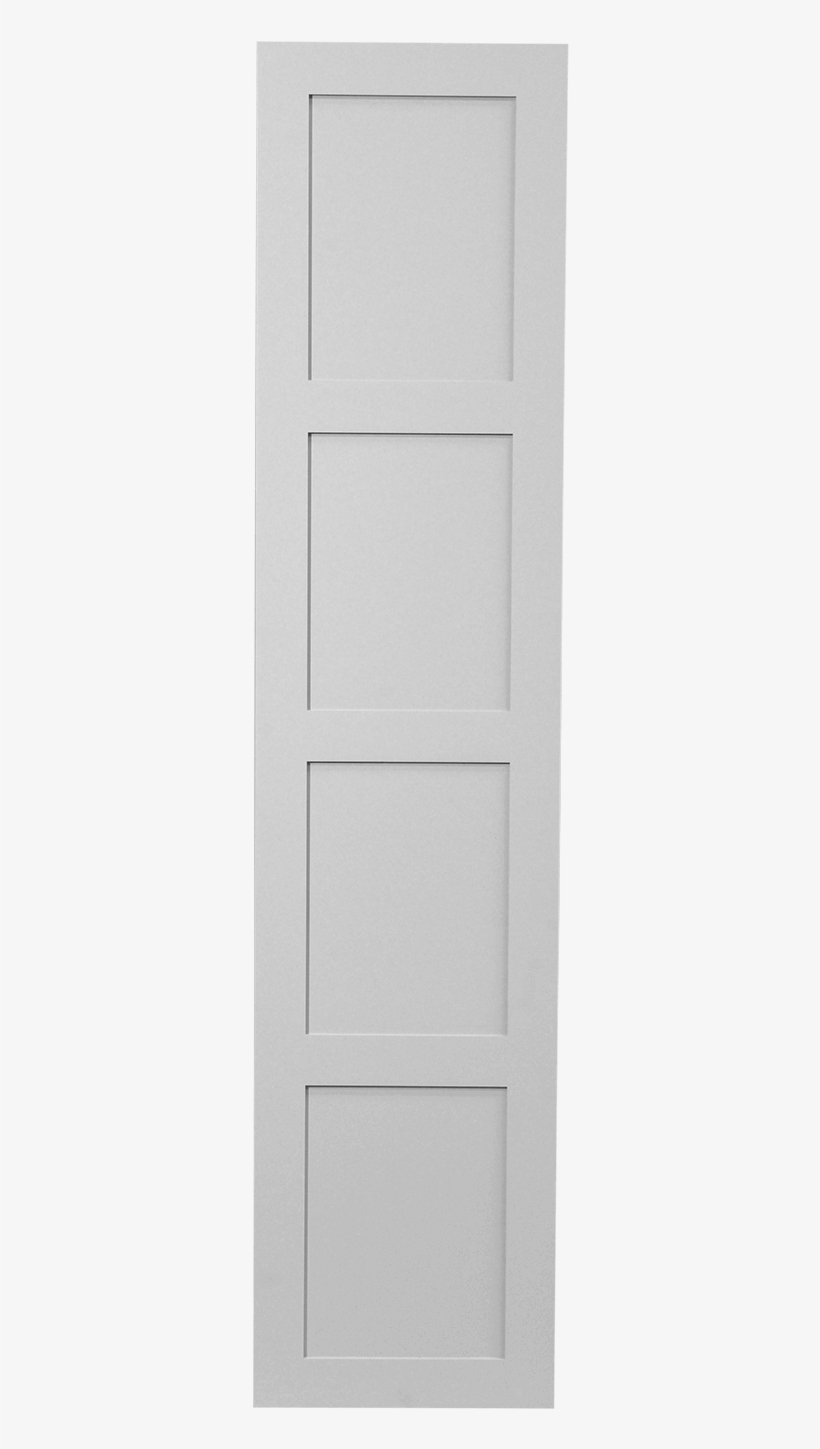 Jacobean Shaker Wardrobe Door - Locker, transparent png #3934841