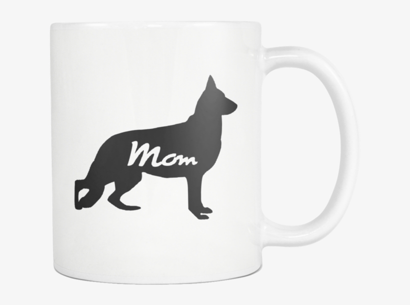 German Shepherd Mom Mug - Schipperke, transparent png #3934885