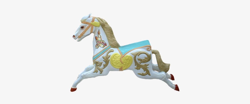 Painted Carousel Horse - Horse, transparent png #3935110