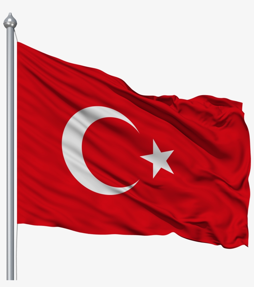 Turkey Flag In - Turkey Flag Png, transparent png #3935254